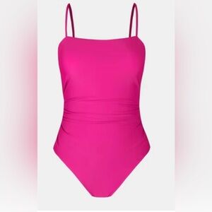 COPY - Women's Shirred Strappy Cutout One Piece Swimsuit